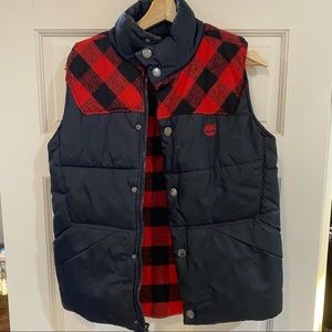 Timberland Flannel Vest